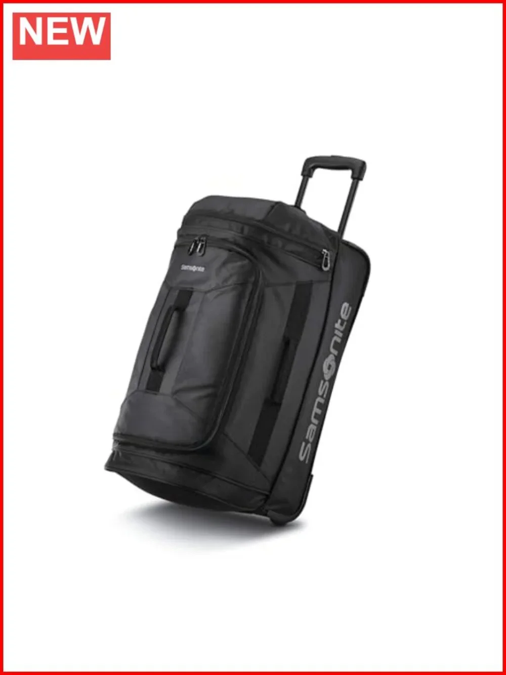 22-Inch Wheeled Duffel Bag - Rolling Luggage with Inline Skate Wheels -
